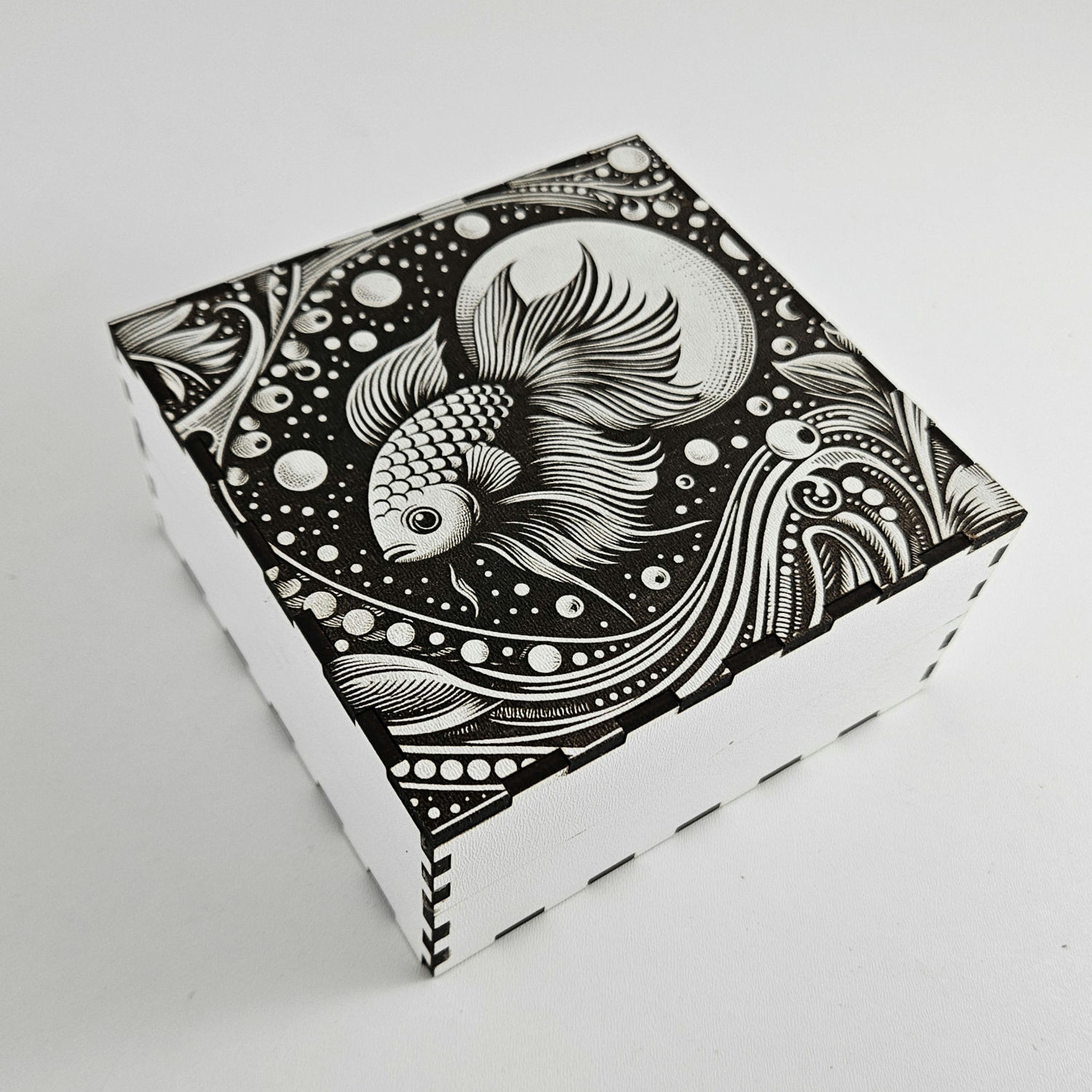 Gift Box Fish (Digital download file)