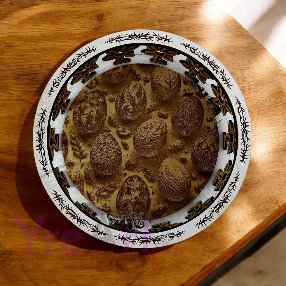 Thumbnail: Decorative Bowl - Tray Easter  (Digital file)