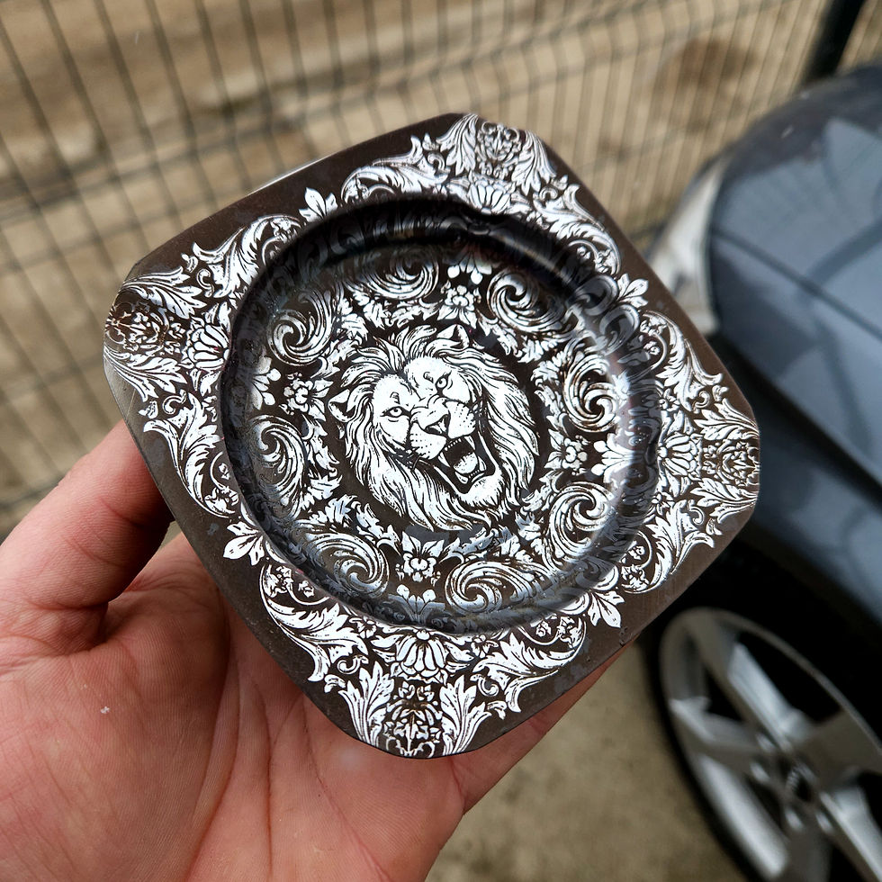 Thumbnail: Lion Pattern Laser engraving Design (Digital Item)