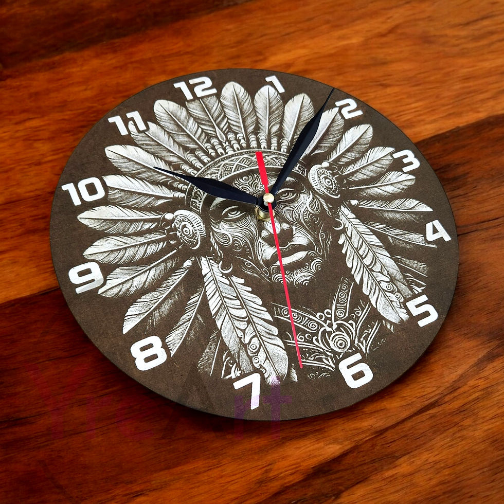 Thumbnail: Wall Clock Chief L (Laser File)