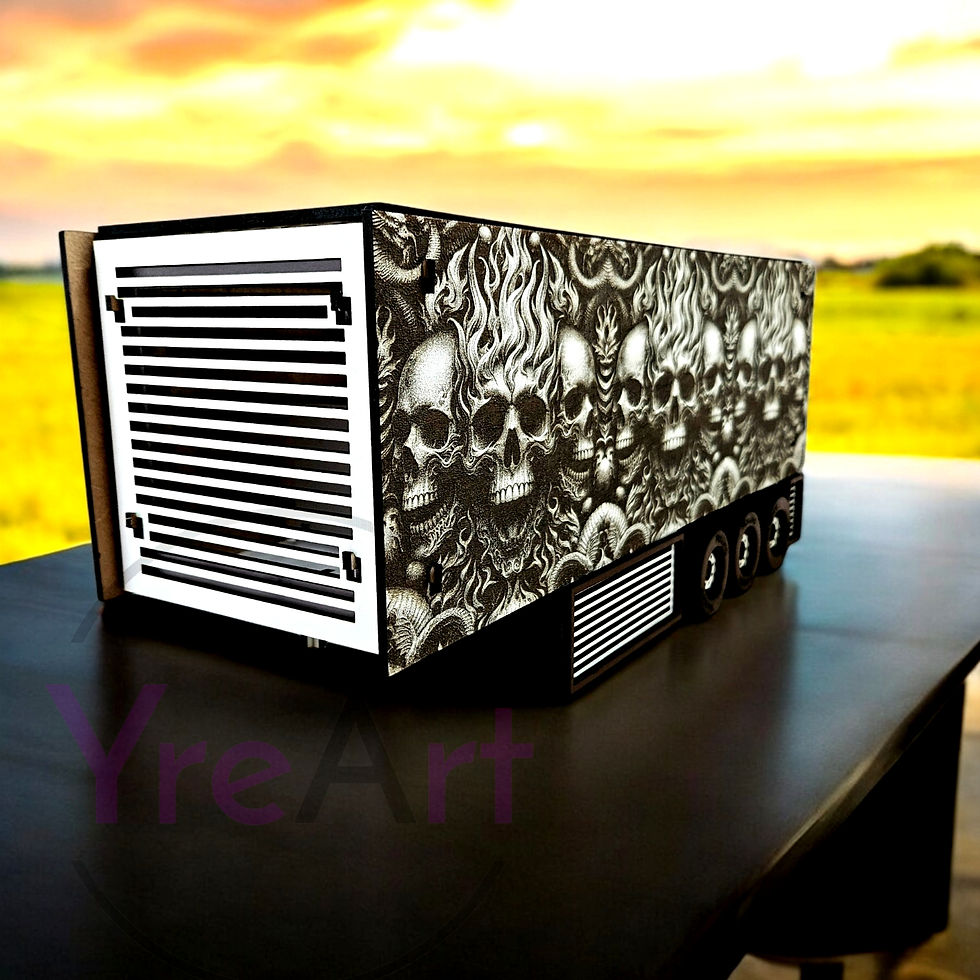 Thumbnail: Trailer Skulls for Y Truck 3mm (Digital Item)