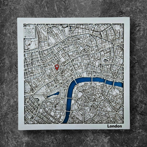 London Map 3 3d Digital Download File Yreart London Map 3 3d Digital Download File Yreart