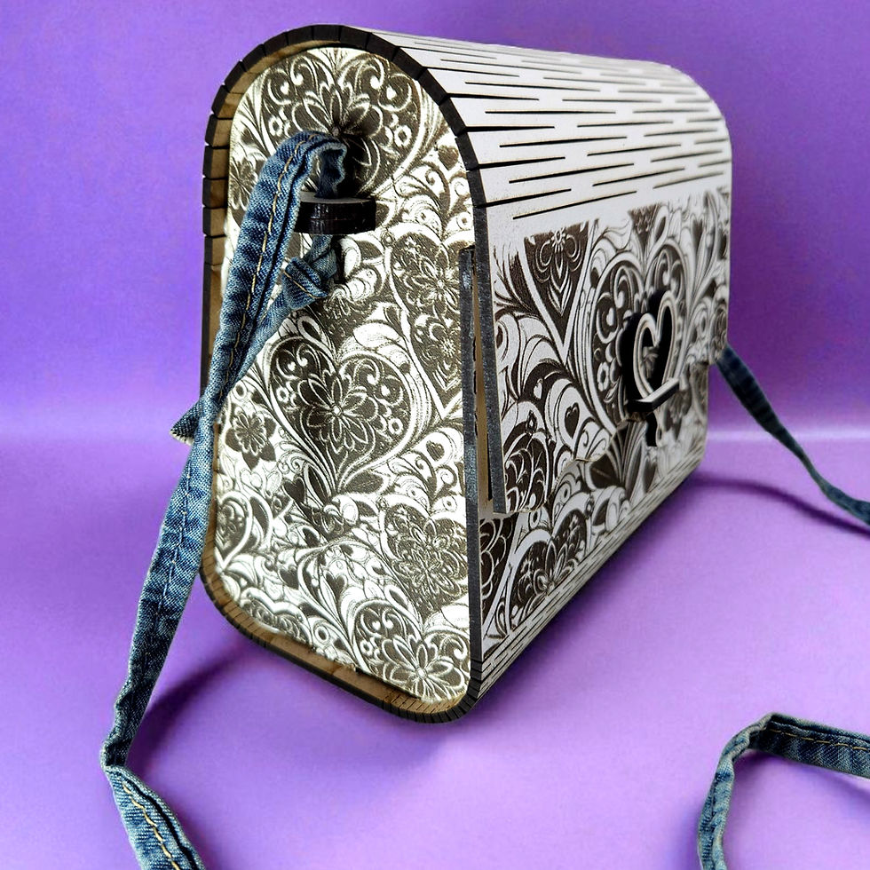 Thumbnail: Bag with Flower A (Digital Item)