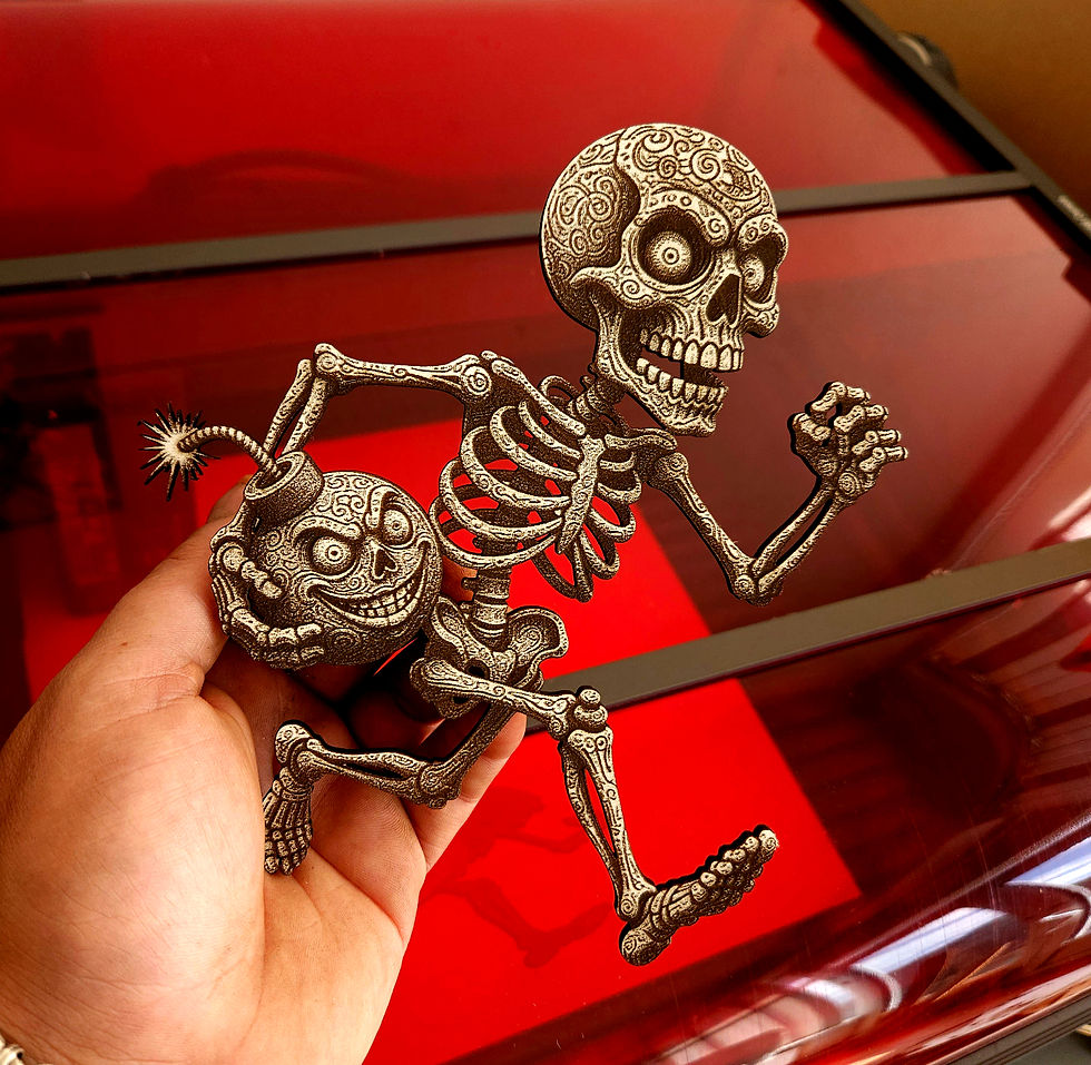 Thumbnail: Skeleton B 3D Illusion (Digital Item)