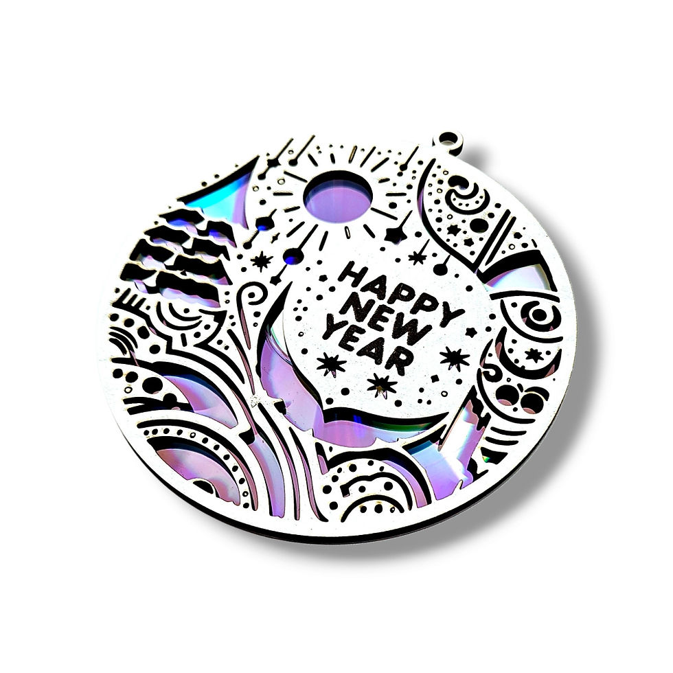 Thumbnail: CD / DVD Decoration Happy New Year V (Digital download file)