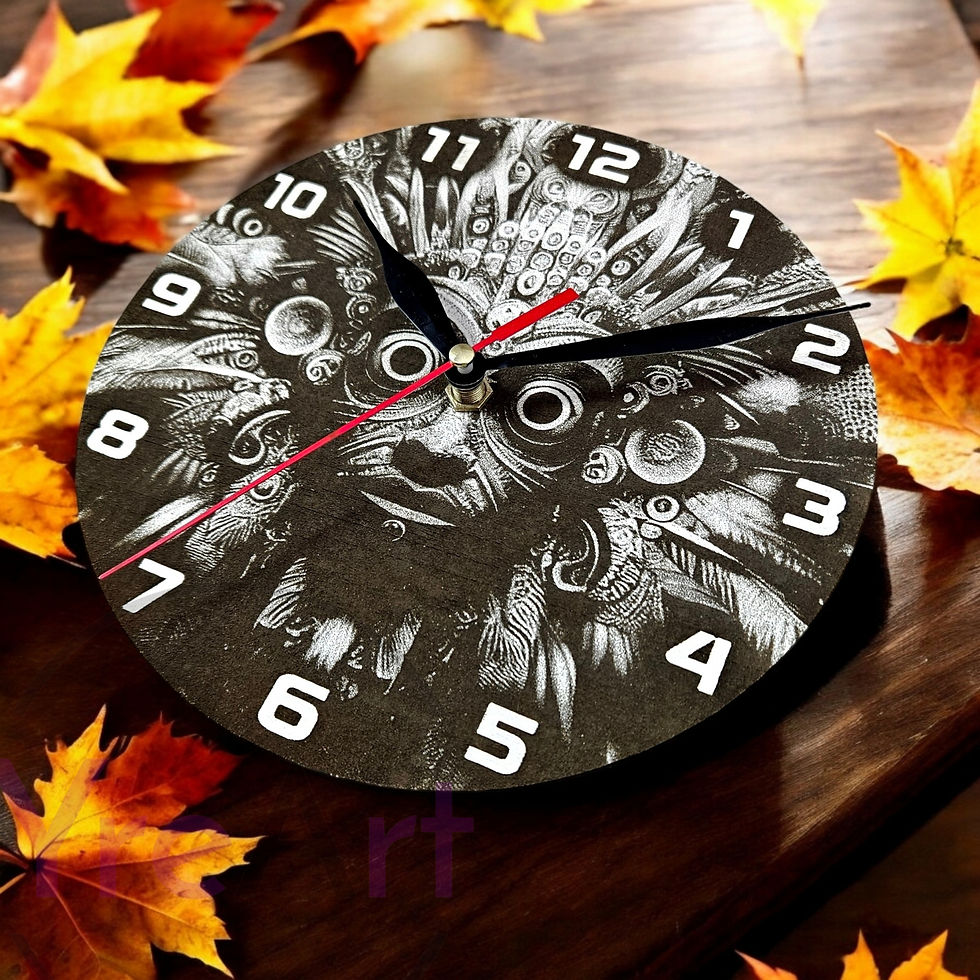 Thumbnail: Wall Clock Sh L (Laser File)