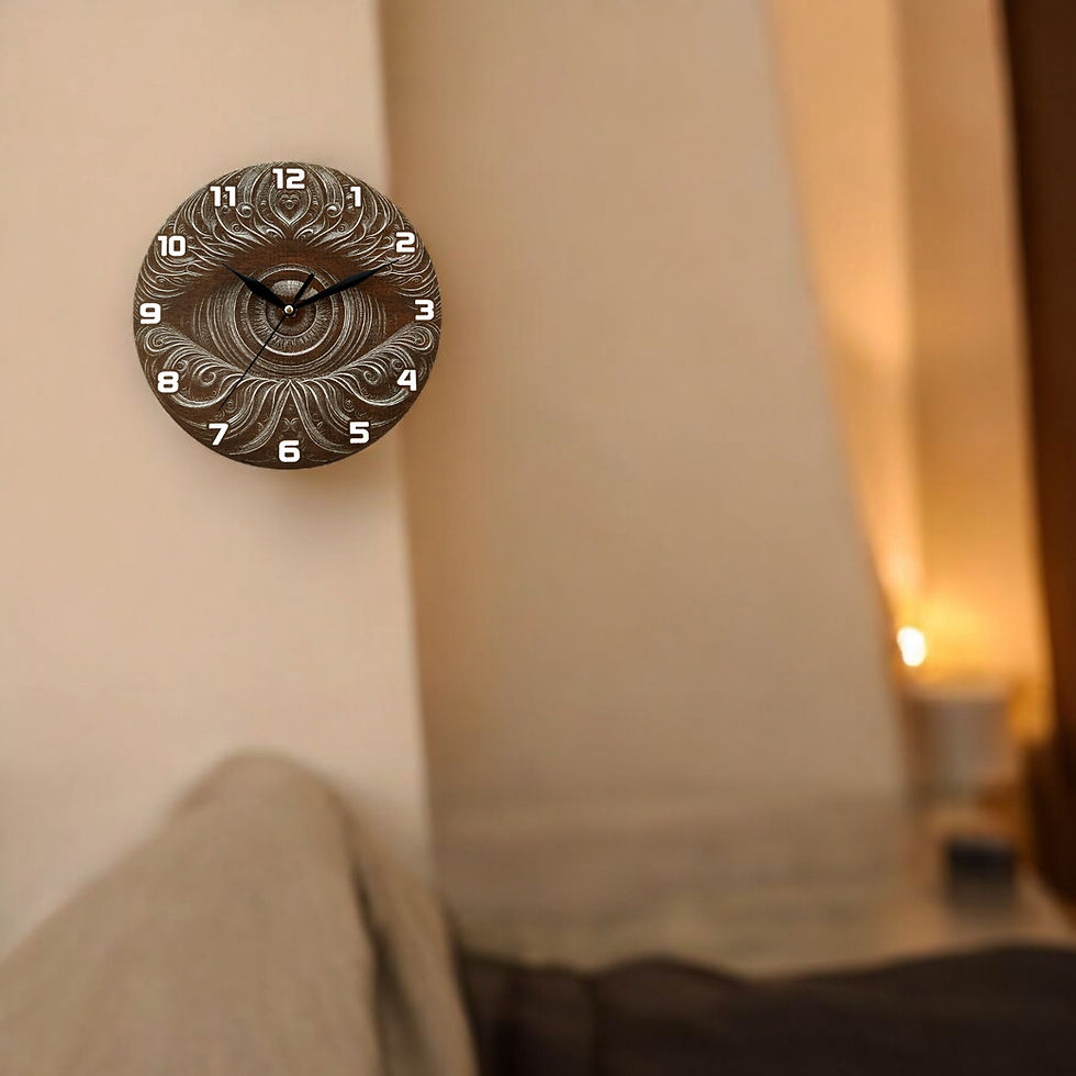 Thumbnail: Wall Clock Eye (Laser File)