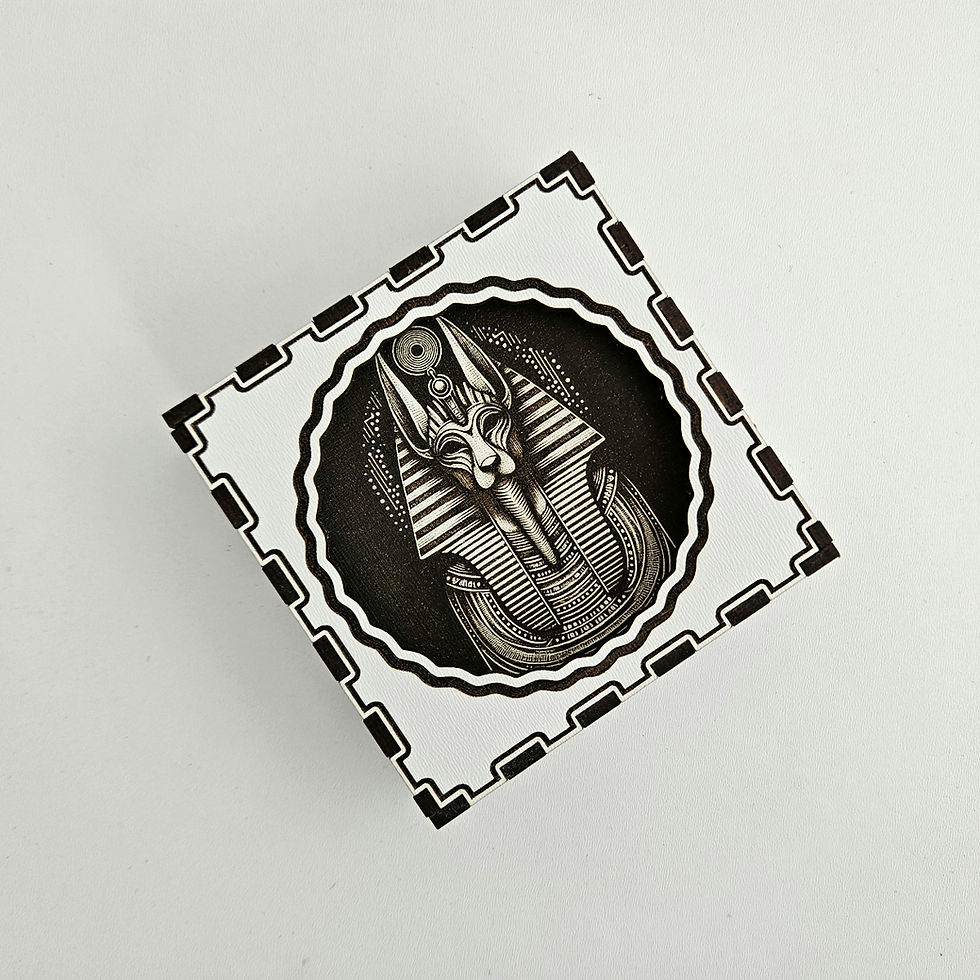Thumbnail: Coasters Anubis (Digital download file)