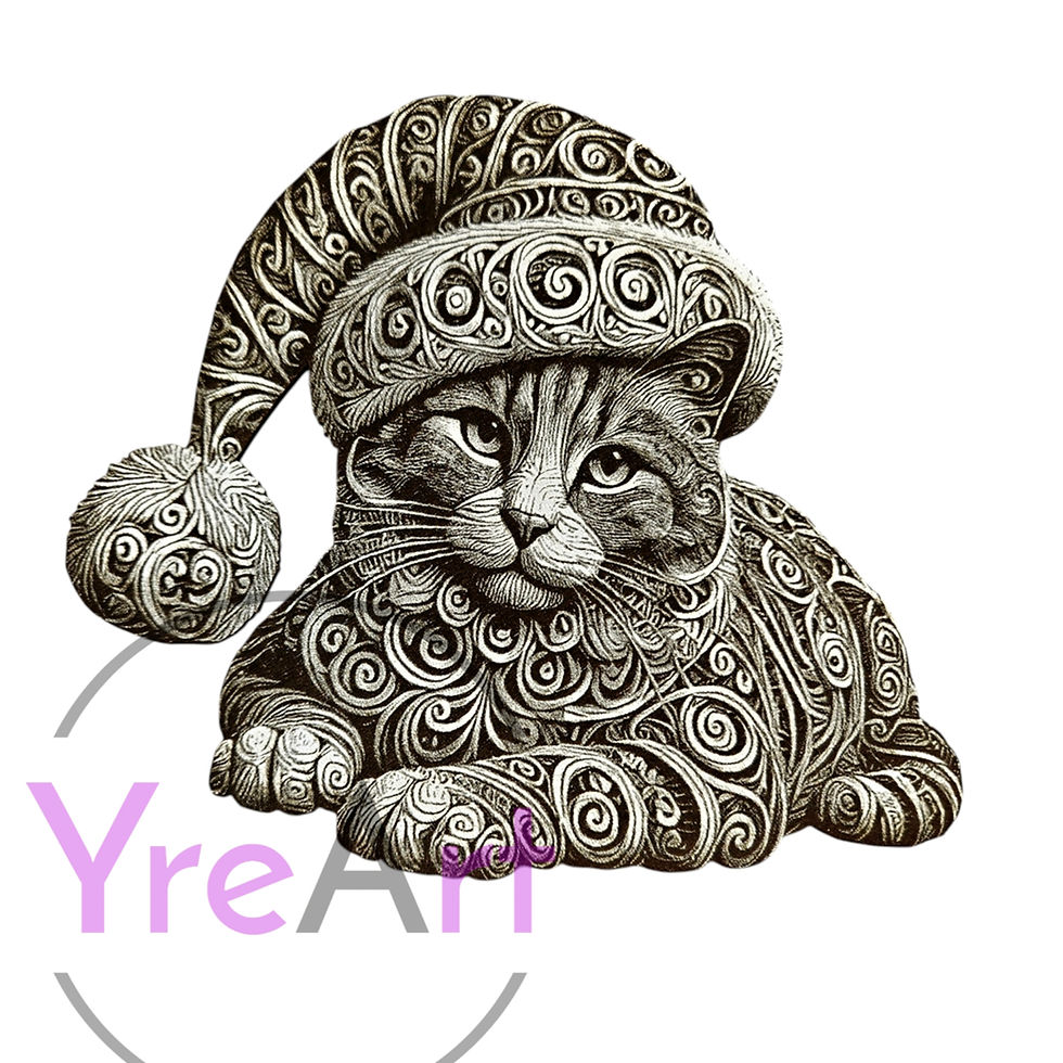 Thumbnail: Cat B 3D Illusion  (Digital Item)