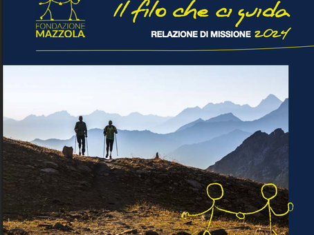 La copertina della Relazione di Missione 2024