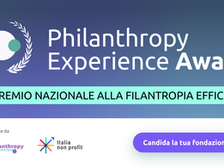 Philanthropy Experience Award: il premio nazionale alla Filantropia Efficace