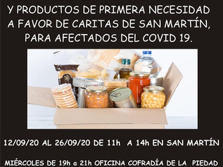 Campaña de recogida de alimentos.