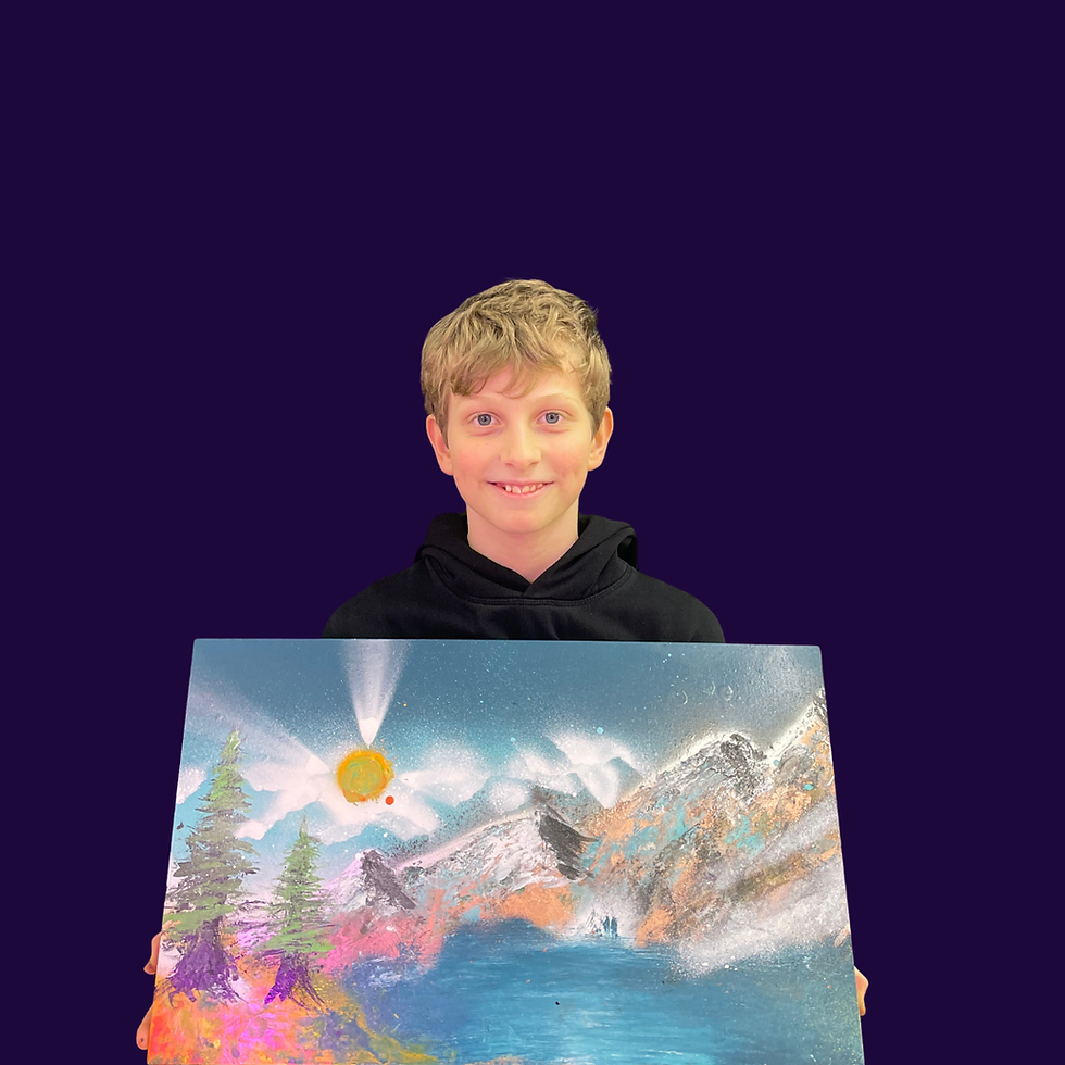 Spray-Paint-Gemälde