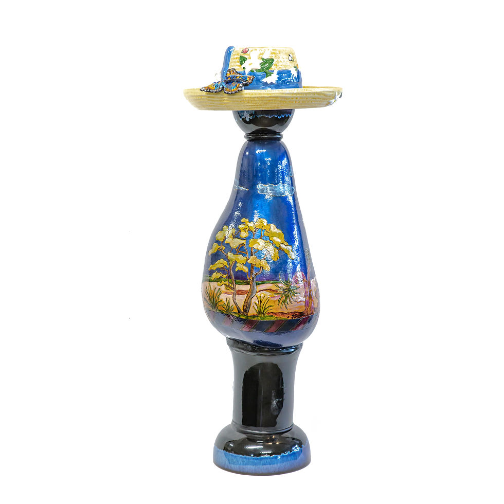 Thumbnail: Bee and Butterfly Basin Navy