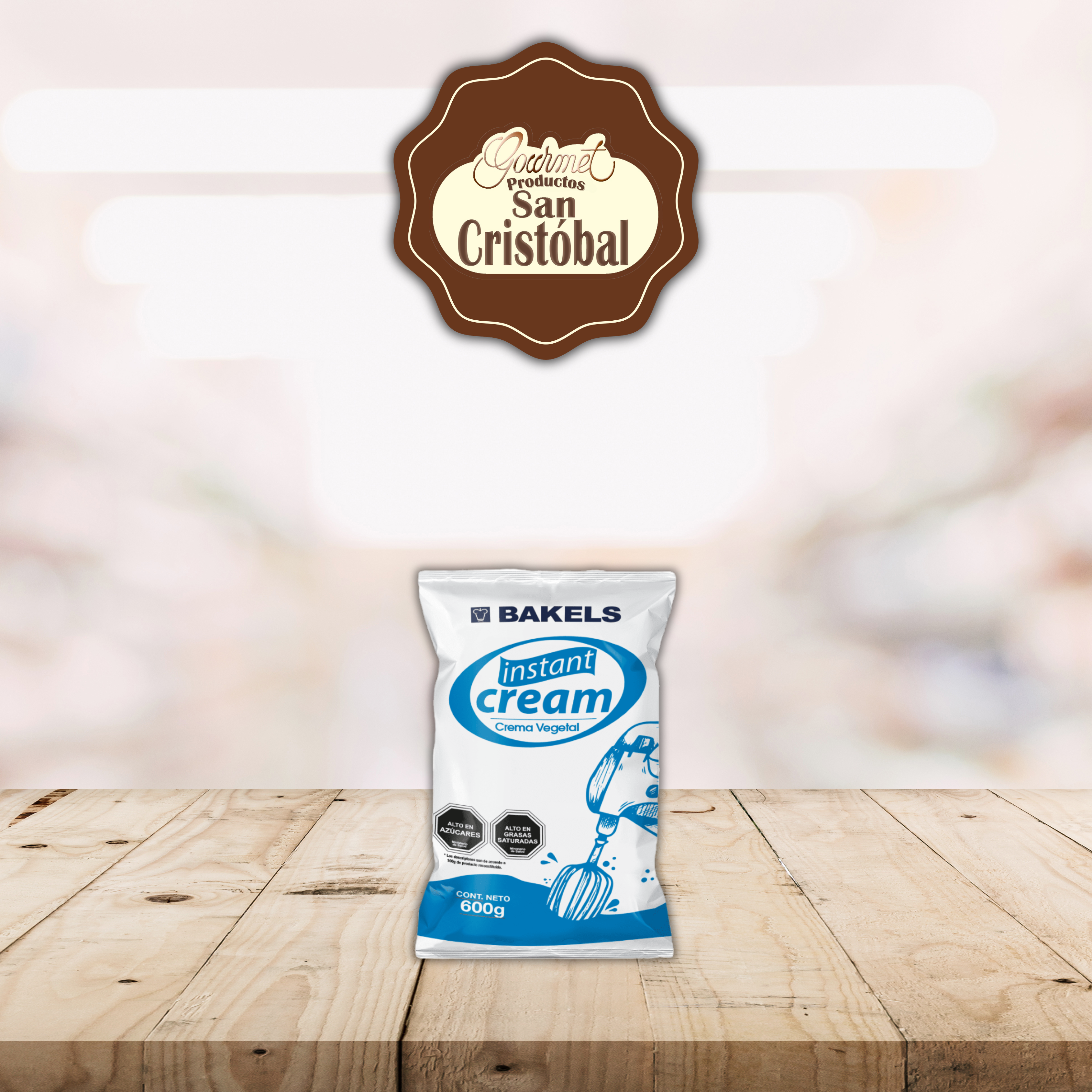 Bakels Instant Cream Crema Vegetal