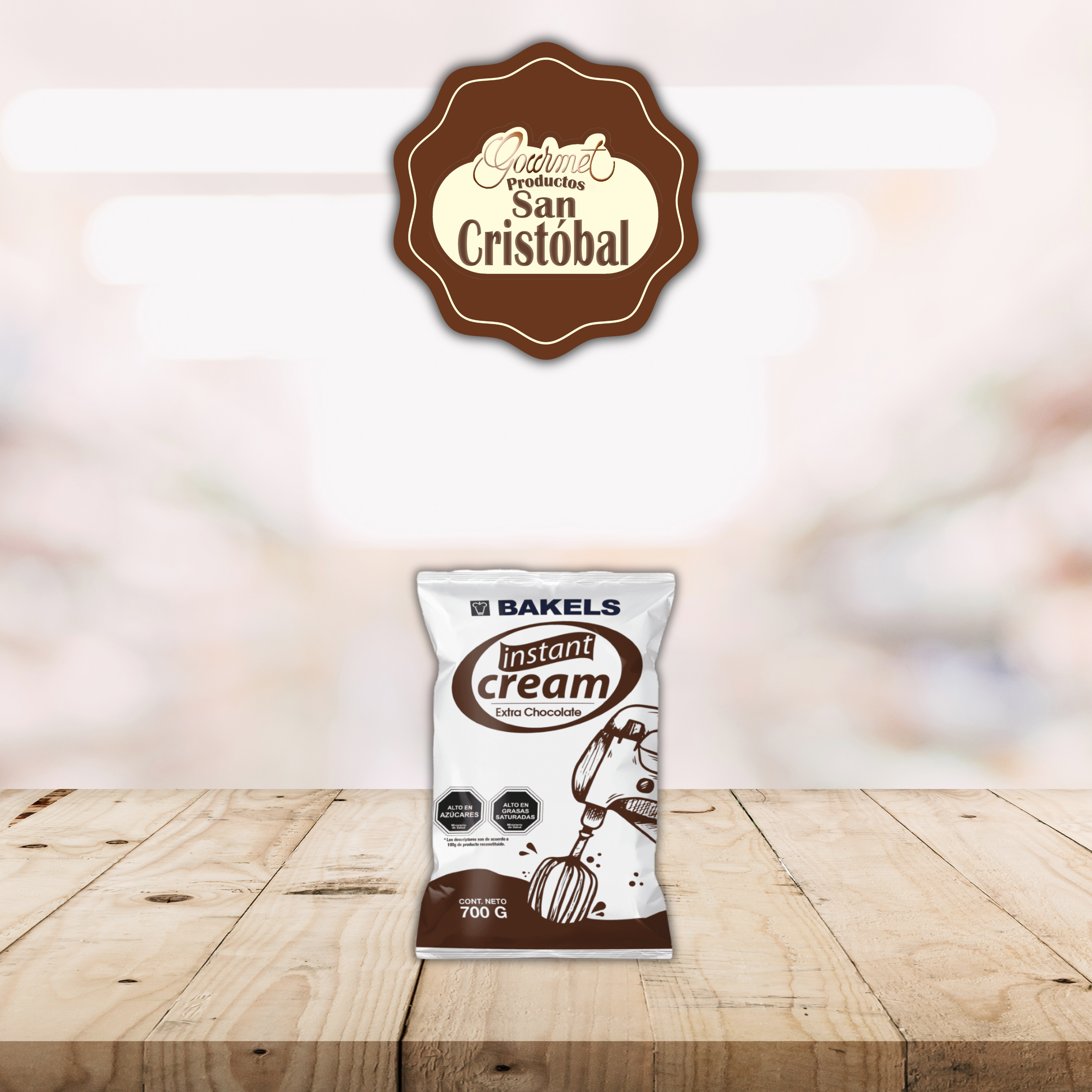 Bakels Instant Cream Extra Chocolate