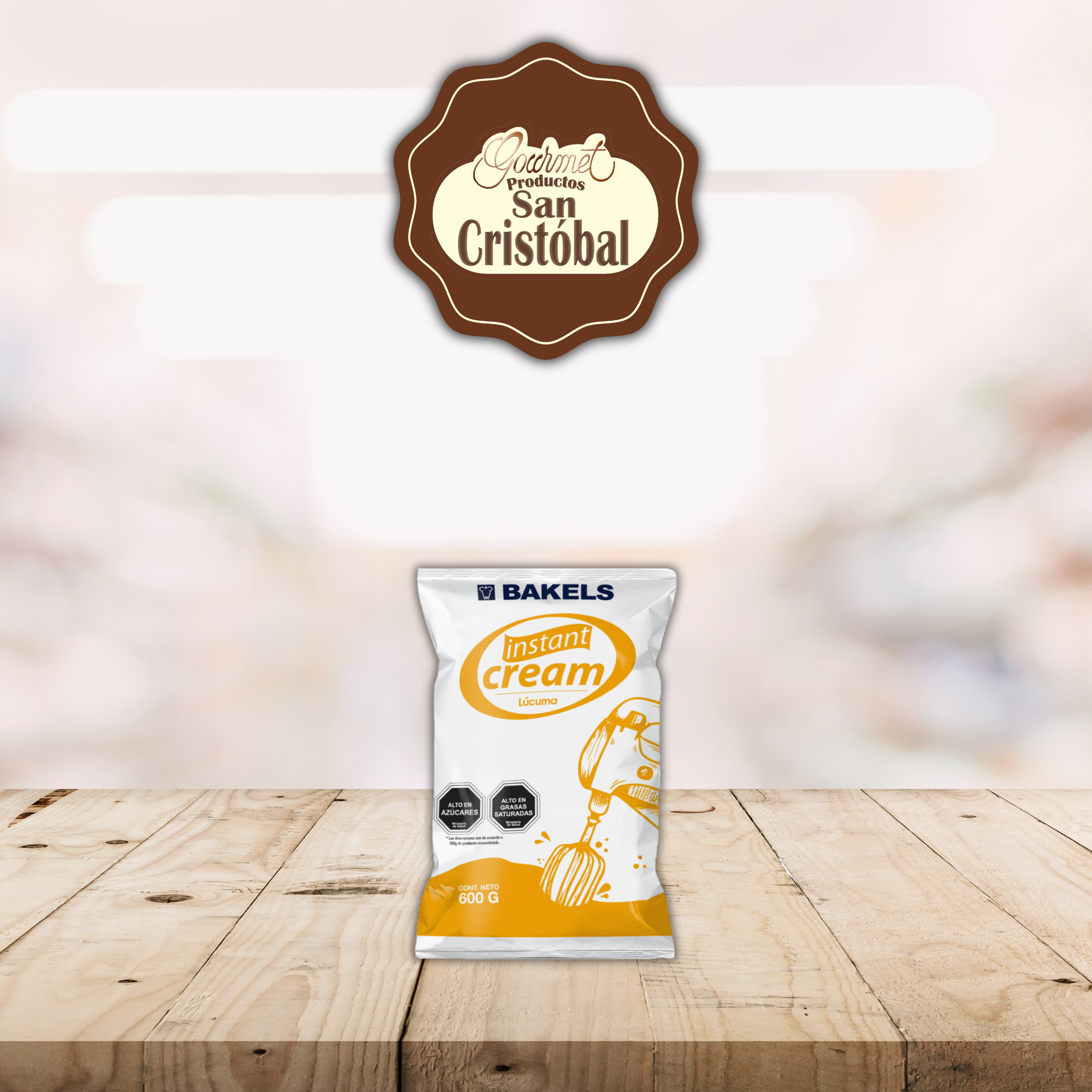 Bakels Instant Cream Lúcuma