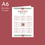 Thumbnail: Bookmas Bingo Greeting Card: Christmas Card for Readers