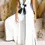 Miniatura: Romantic Deep V Neck Wide Leg Set