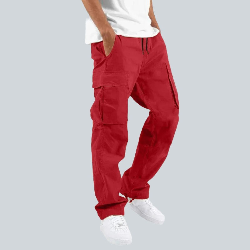 Drawstring Casual Cargo Jogger