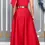 Miniatura: Elegant Oblique Collar Evening Dresses