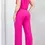 Miniatura: Sleeveless Crop Top Businesswoman Pant Set