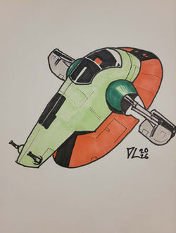 Slave 1 mid century modern