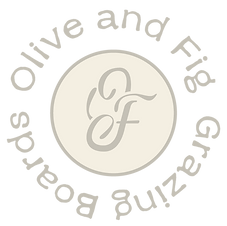 Olive and Fig Grazing Boards logo – luxury charcuterie in Newnan GA