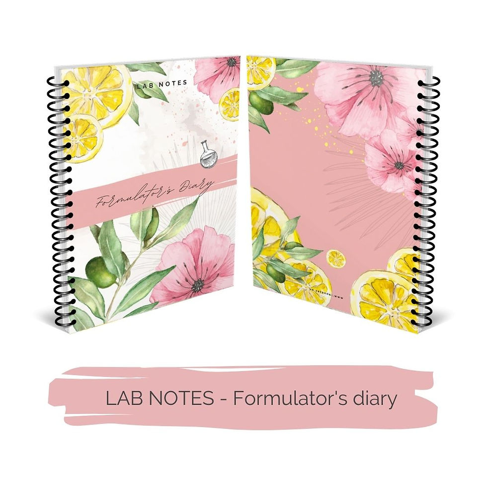 Thumbnail: LAB NOTES Formulator's Diary