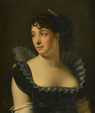 Madame Augustine Bertin de Veaux par Girodet