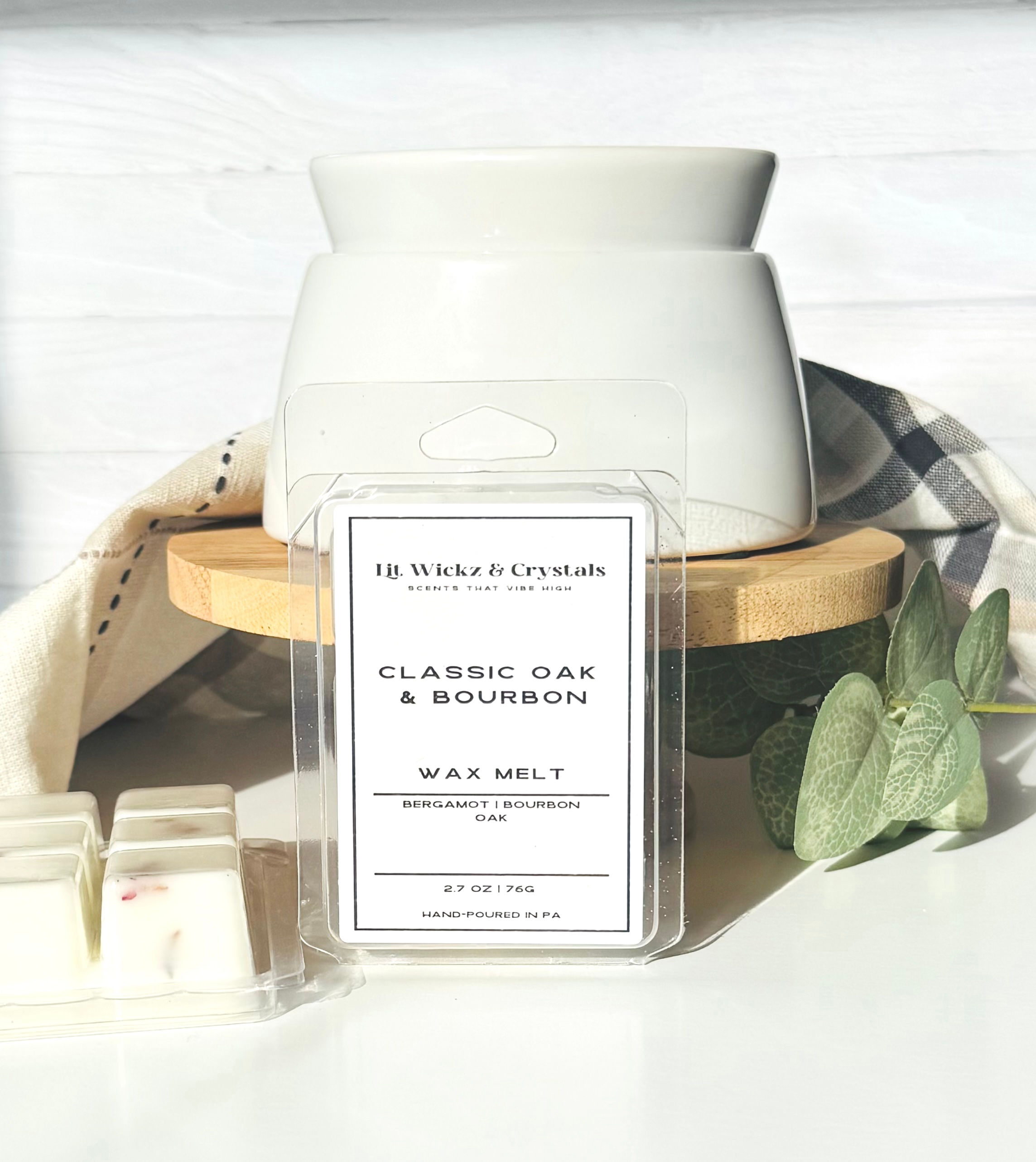 Classic Oak & Bourbon Wax Melt