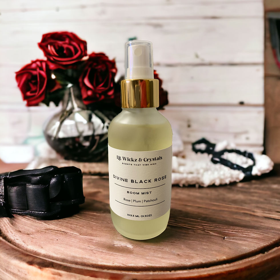  Divine Black Rose Room Mist