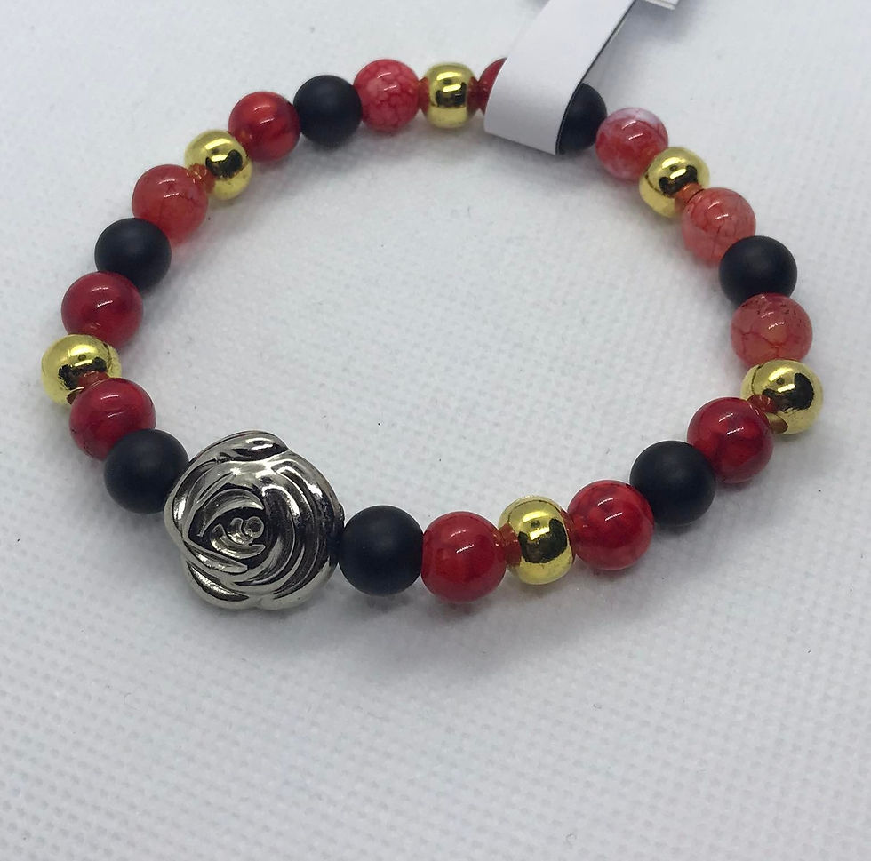 Miniatura: Pulseira Vermelha e Preta
