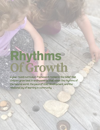Rhythms of Growth Curriculum Cover Page