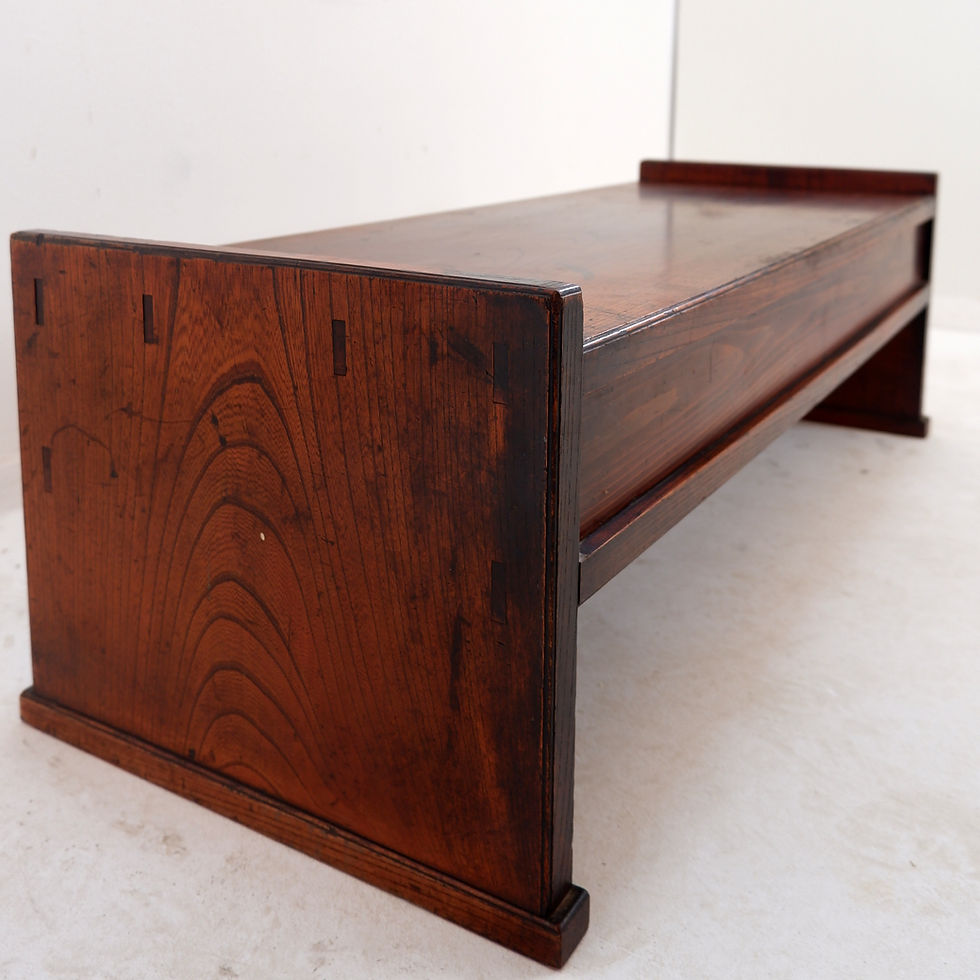 Miniature : Mid Century Wabi Sabi Writing Table - Japan, early 20th century