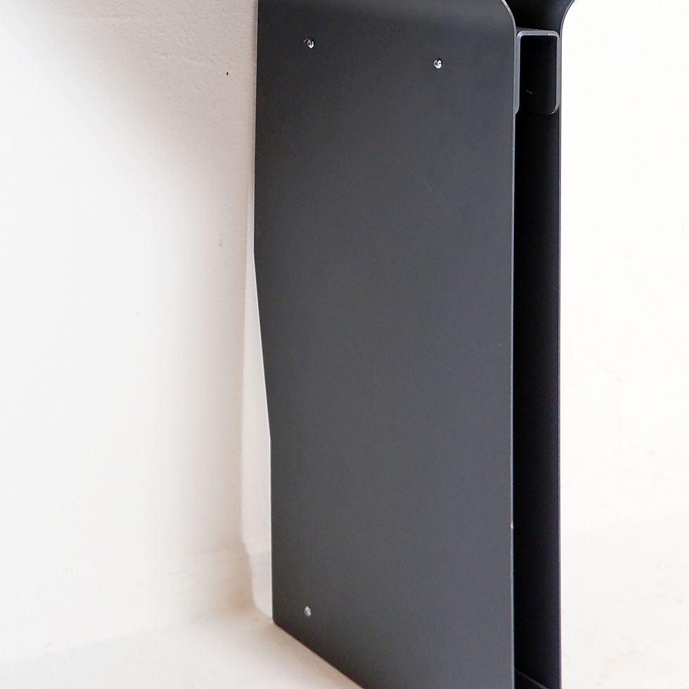 Miniature : Honeycomb metal wall shelf