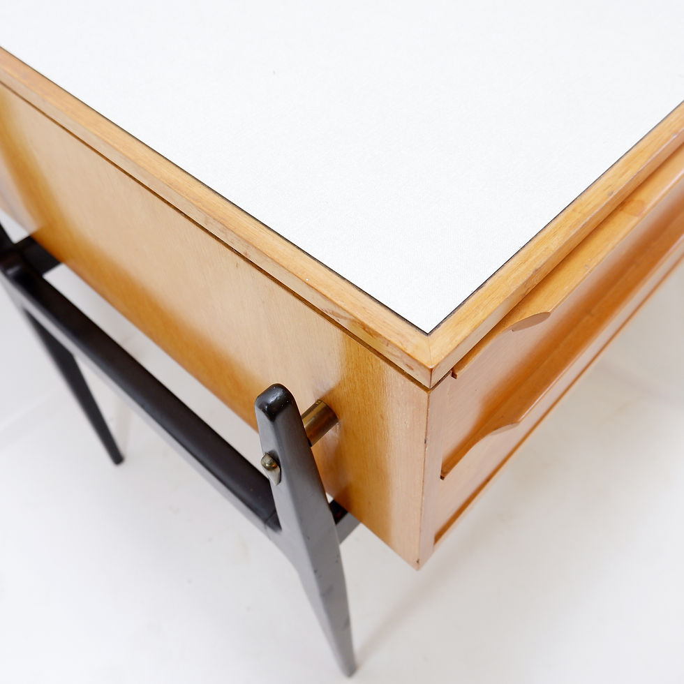 Miniature : De coene desk Alfred hendrickx style Belgium 1950