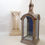 Miniature : Neo-Gothic style chapel-cabinet on a carved and lacquered wooden column