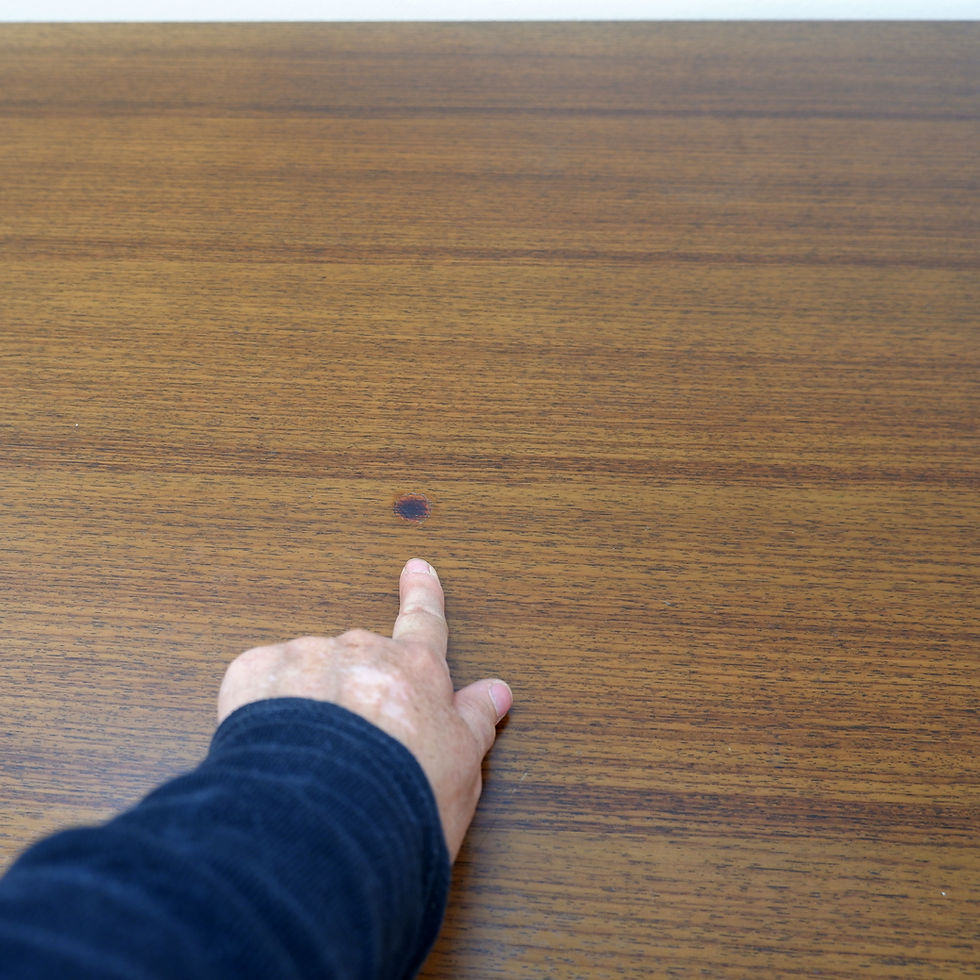 Miniature : Jules Wabbes, “Cintree” Desk, ca. 1960