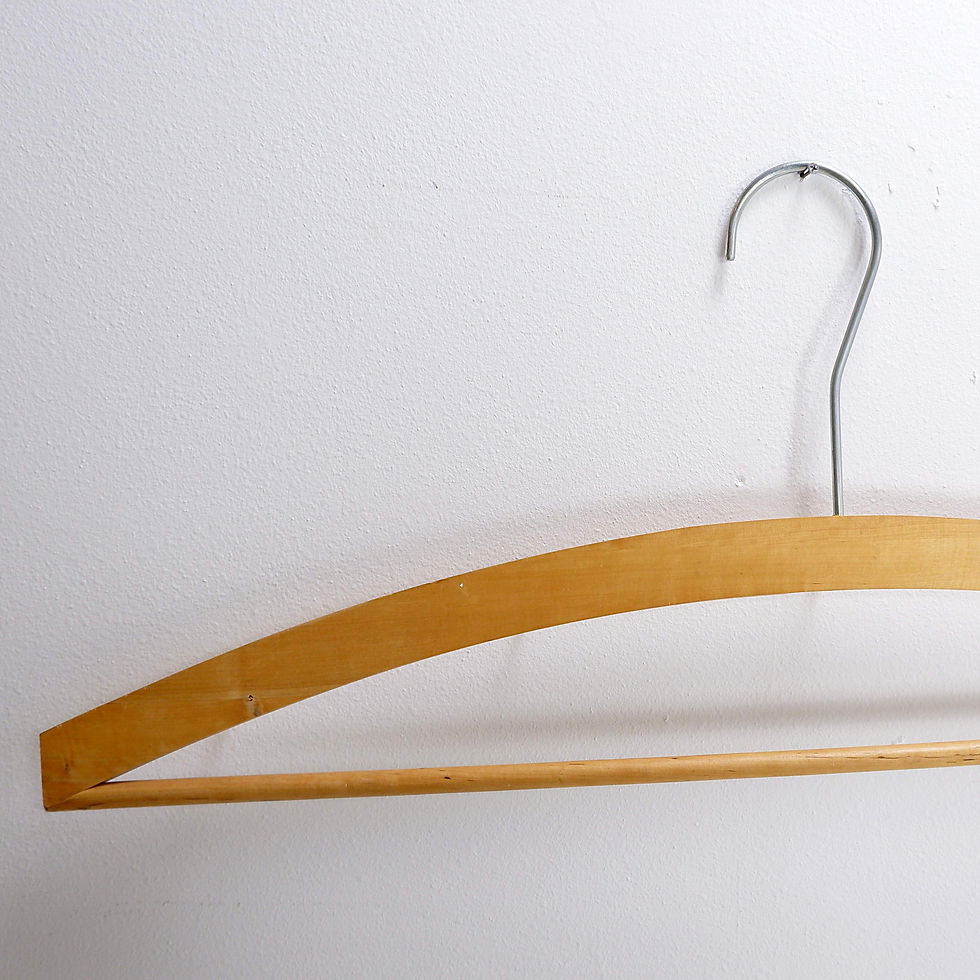 Miniature : Vintage hanger wood coat rack