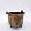 Miniature : Small embossed copper cauldron with the "Arms of the House of Arenberg"