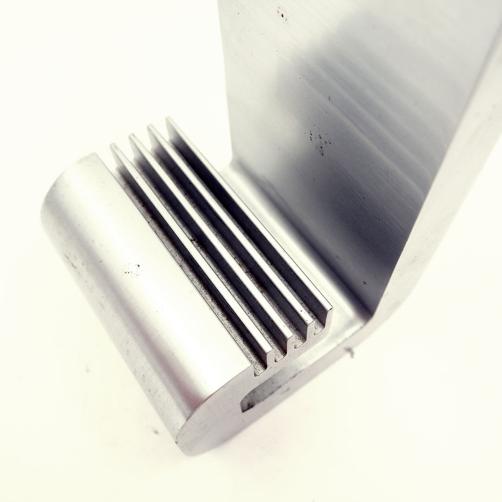 Miniature : Vintage Modernist aluminum Pen & Letters Holder by Pierre Vandel, 1970s