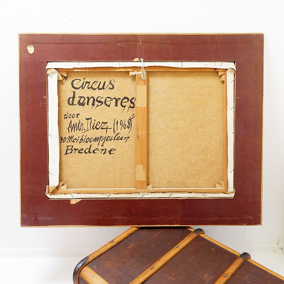 Miniature : Anto Diez (1914-1992) "Circus Danseres" 1968