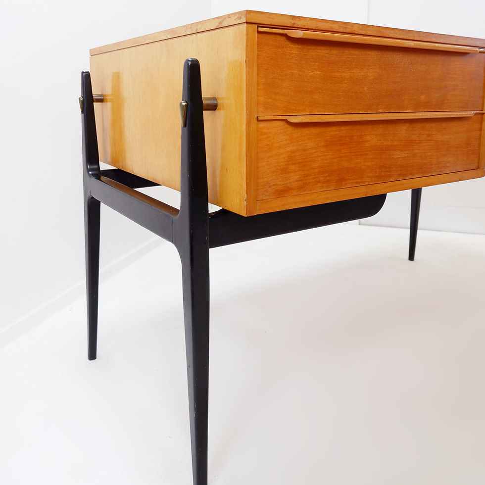 Miniature : De coene desk Alfred hendrickx style Belgium 1950