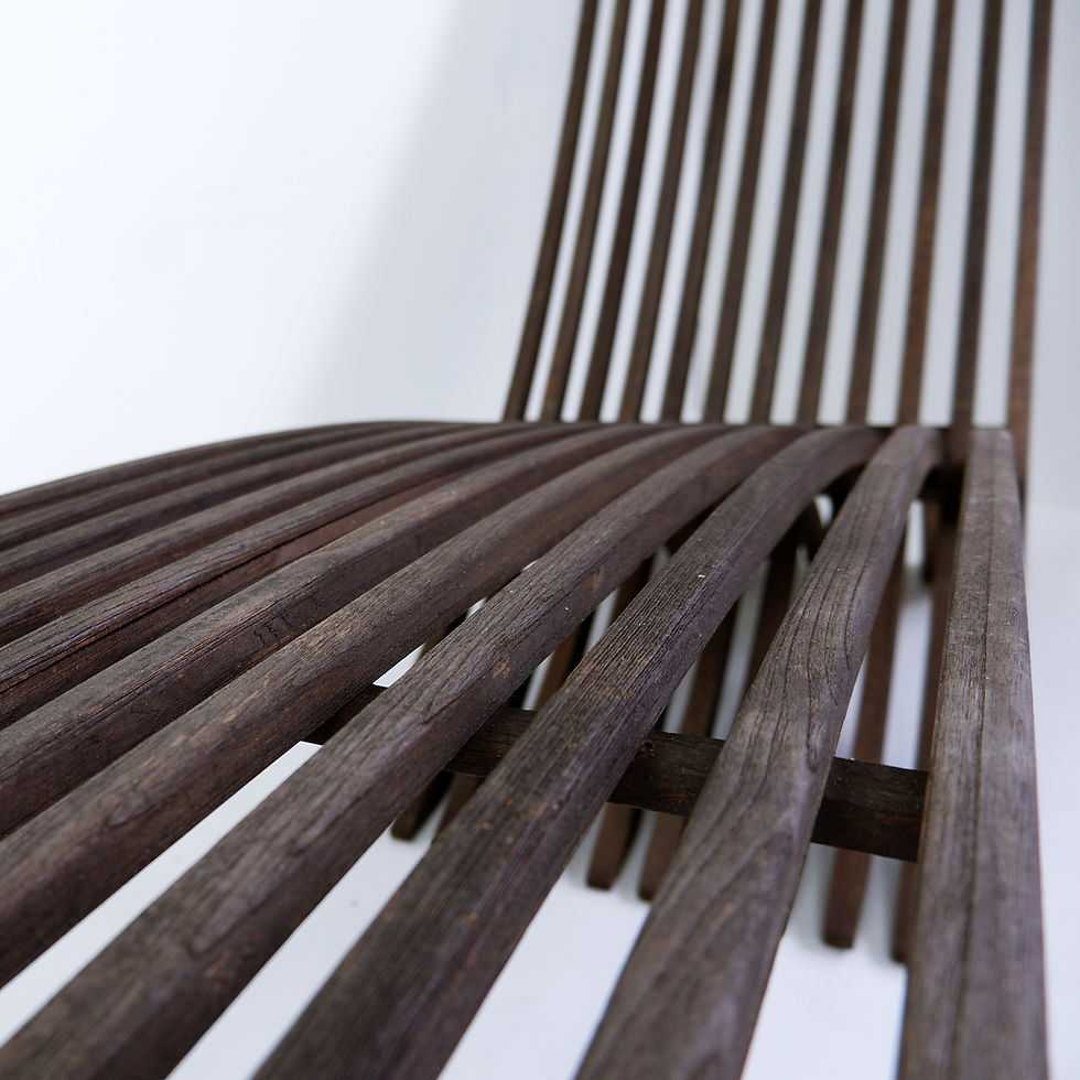 Miniature : 'Nozib' teak chair by Nils-Ole Zib for Bergafor