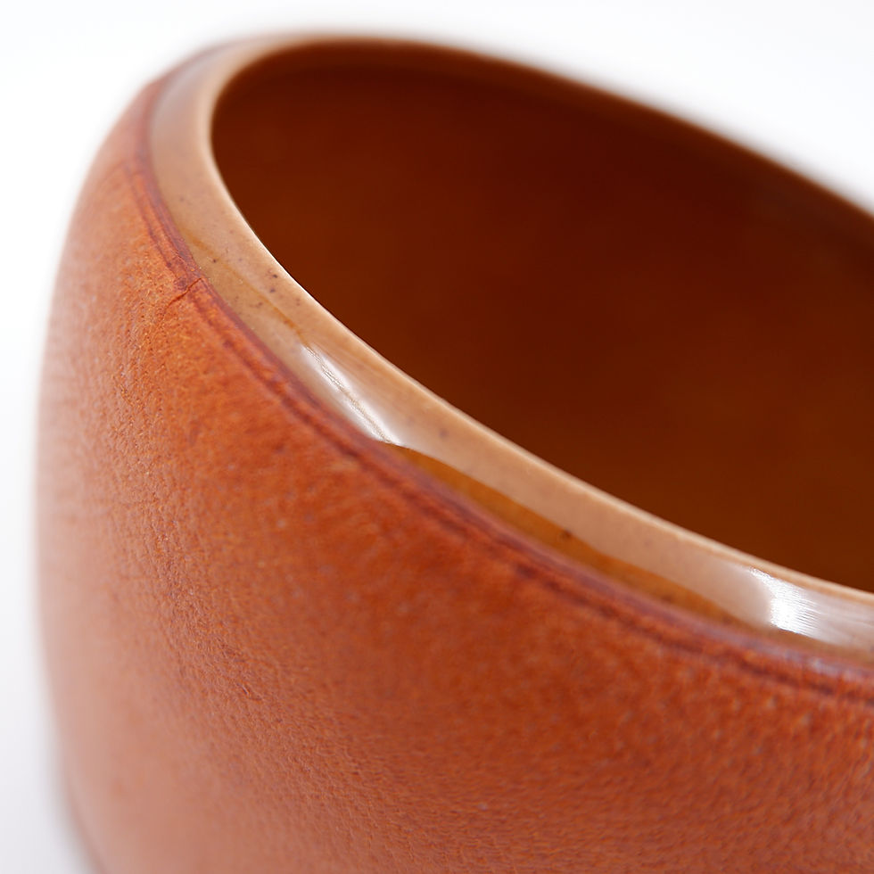 Miniature : Vintage Longchamp Tobacco Humidor Leather & Ceramic Jar