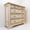 Miniature : Antique Italian chest of drawers with marble top
