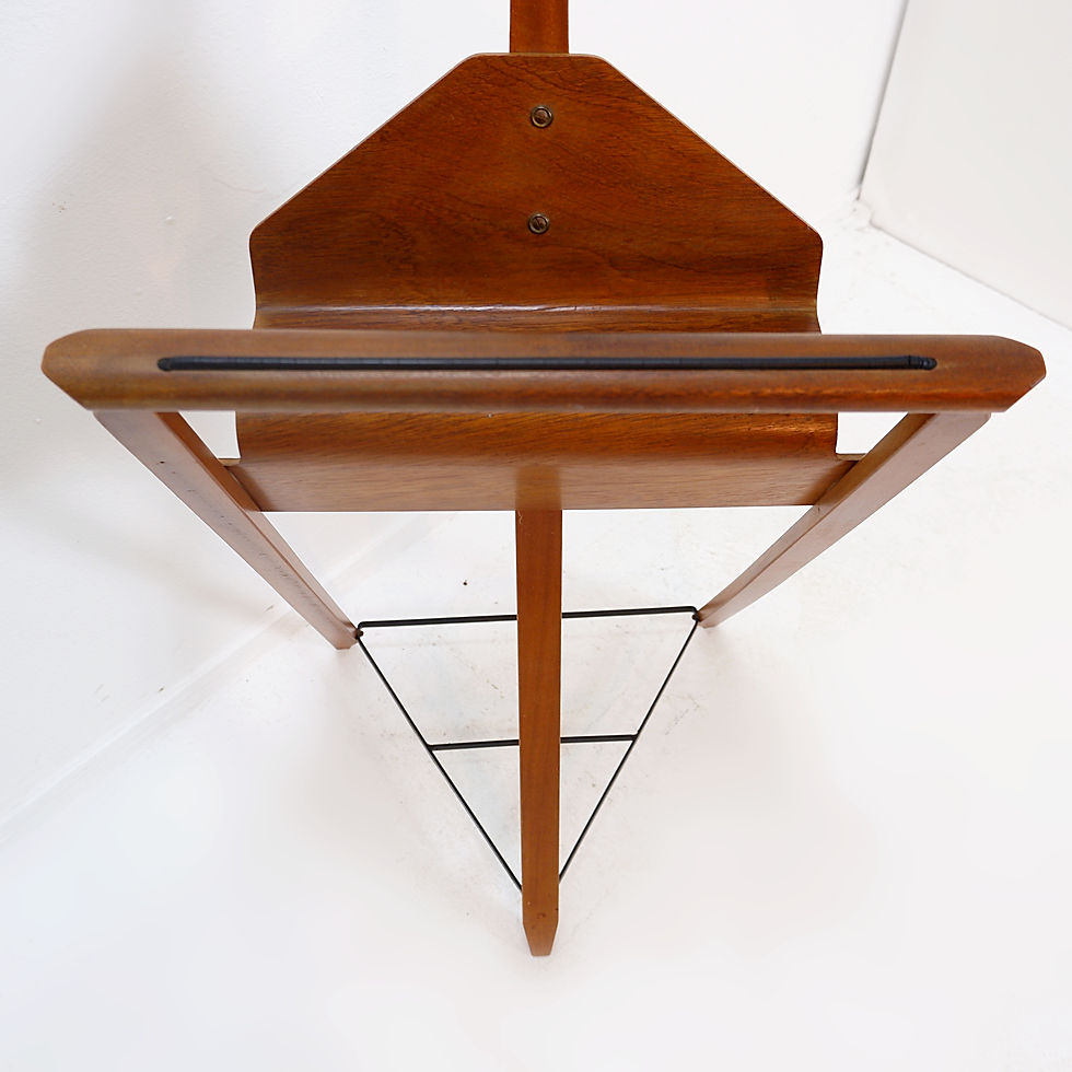 Miniature : Vintage Valet stand by Lucien De Roeck for Bois Manu - Belgium 1950s