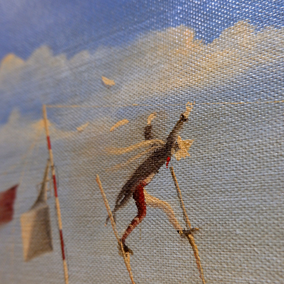 Miniature : Miroslav Krofián - contemporary painting - czechia
