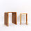 Miniature : Slatted Wood nesting Tables